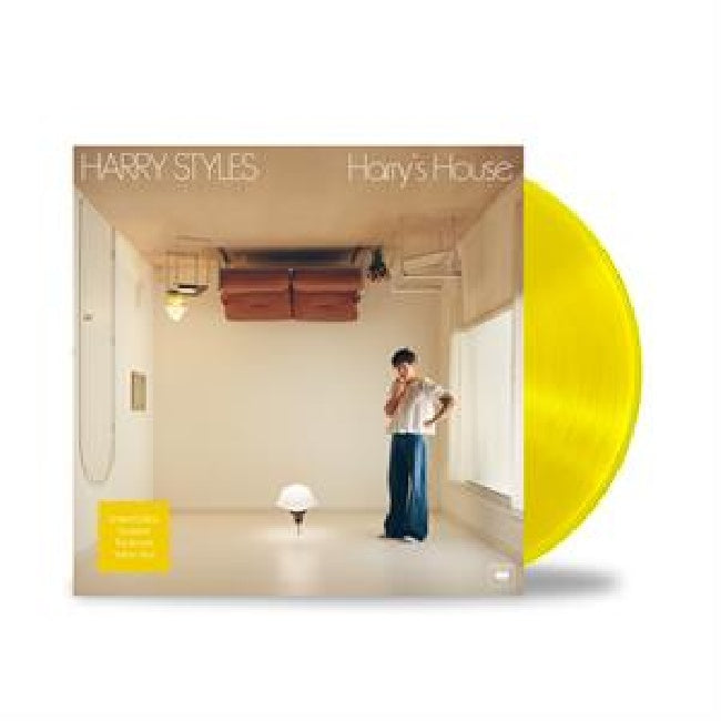 Styles, Harry - Harry's house (Translucent Yellow / 180gr. / 12pg. Booklet, High Quality, Transparent, Coloured Vinyl LP)