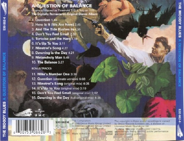 Moody Blues - A question of...+ 6 (...Balance / Remastered Album / 6 Bonus Tracks CD)