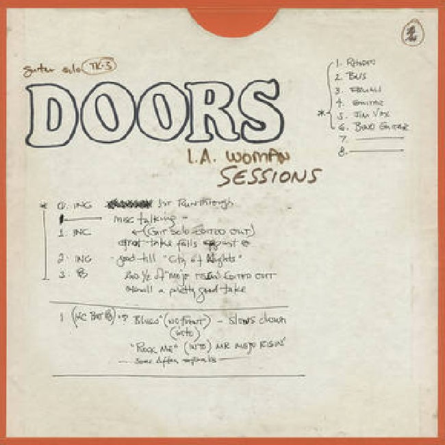 The Doors - L.a. woman sessions (.. Sessions / Rsd 22 LP)
