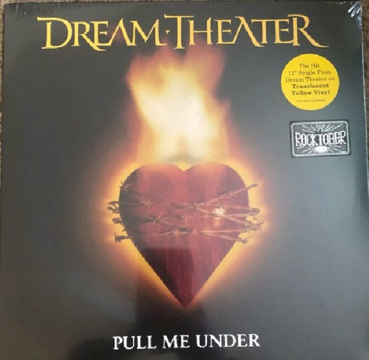 Dream Theater - Pull me under (Translucent Yellow // Rocktober, Limited Edition, Coloured Vinyl 12-inch maxi-single)