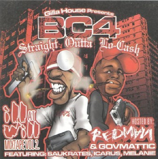 Redman - Ill at will mixtape 2 (Remixes, Freestyles & Collabos CD)