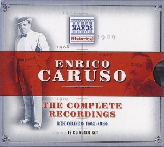 Enrico Caruso - Complete recordings =box= (Recordings 1902-1920/12cd Box CD)