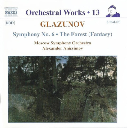 Alexander Glazunov - Orchestral works vol.13 (W/Moscow Sym.Orch., Alexander Anissimov-Cond. CD)