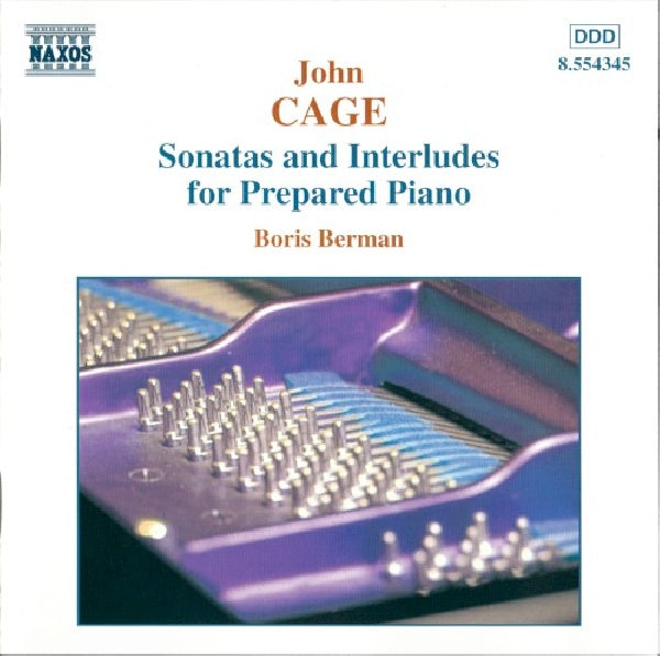 J. Cage - Sonatas & interludes for (...Prepared Piano/W/Boris Berman-Piano CD)