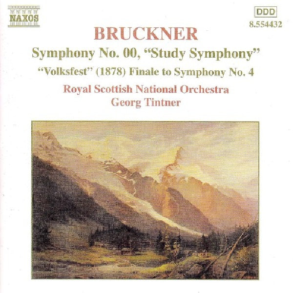 Anton Bruckner - Symphony no.00-study symp (W/Royal Scottish Nat.Orch., Georg Tintner-Cond. CD)