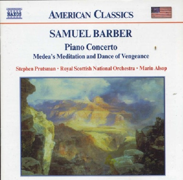 S. Barber - Piano concerto/violin concerto/adagio for strings (W/Stephen Prutsman, Marin Alsop CD)