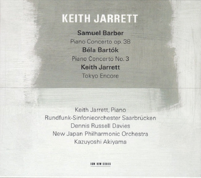 Keith Jarrett - Samuel barber/bela bartok (Davies/Akiyama/New Japa Po/Rsosb CD)
