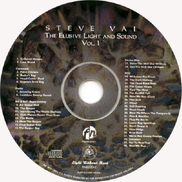 Steve Vai - Elusive light & sound 1 (Incl. Guitar Parts From 'Crossroads' CD)