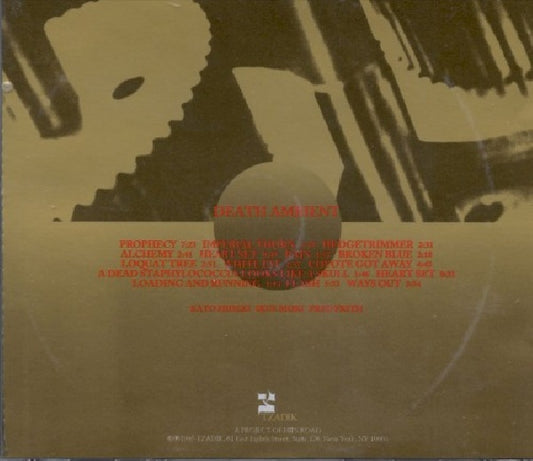 Kato Hideki /ikue Mori/fred Frith - Death ambient (CD)