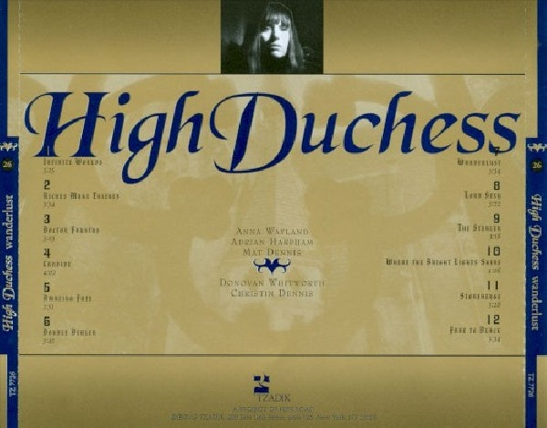 High Duchess - Wanderlust (CD)