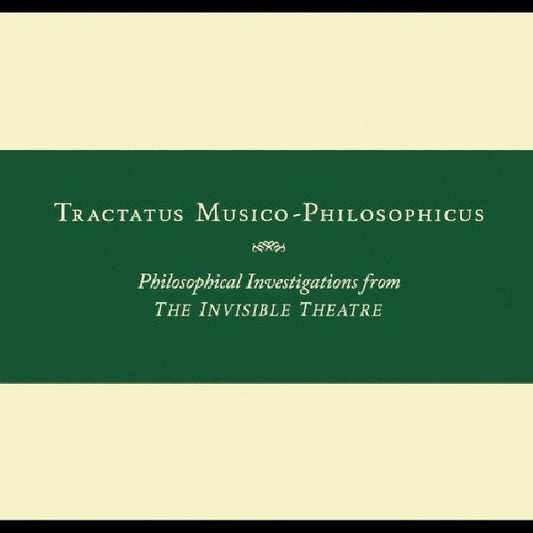 John Zorn - Tractatus musico-philosophicus (CD)