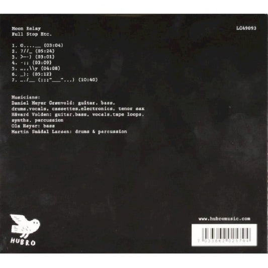 Moon Relay - Full stop (CD)