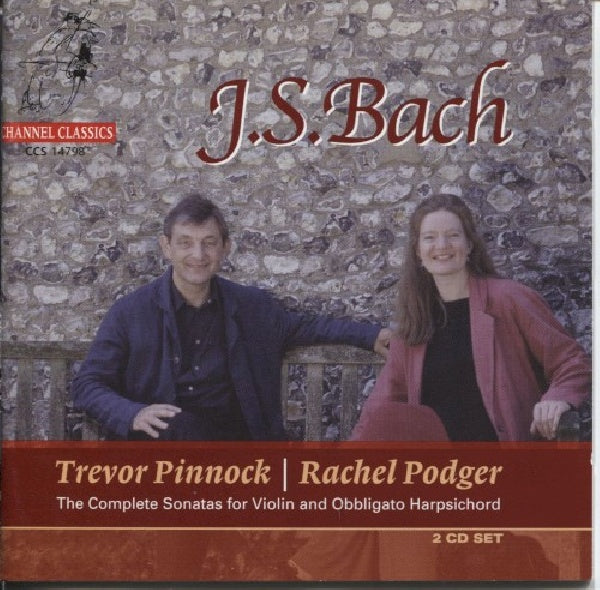 Johann Sebastian Bach - Complete sonatas for viol (...Violin & Obbligato Harpsichord/W/Rachel Podger, Trev CD)