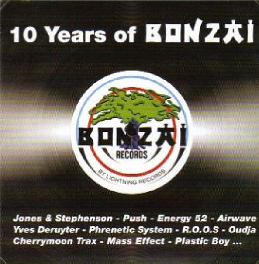 V/A (Various Artists) - 10 years of bonzai (W/Push/Quadran/Oudja/Energy 52/Airwave/A.O. CD)