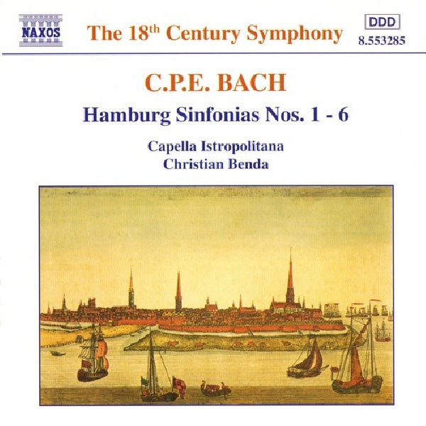 C.p.e. Bach - Hamburg sinfonias wq. 182 (Capella Istropolitana/C. Benda CD)