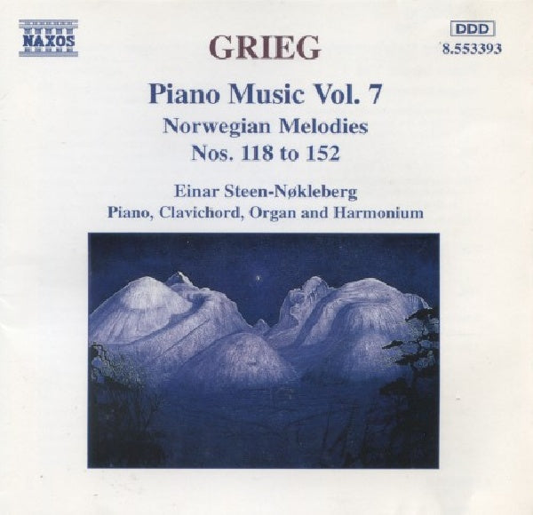 Edvard Grieg - Piano music vol.7 (Norwegian Melodies Nos. 118 To 152 CD)