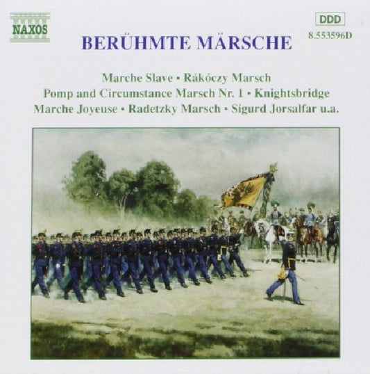 V/A (Various Artists) - Famous marches (Verdi/Sibelius/Wiren/Tchaikovsky/Bizet/Berlioz/Chopin/E CD)