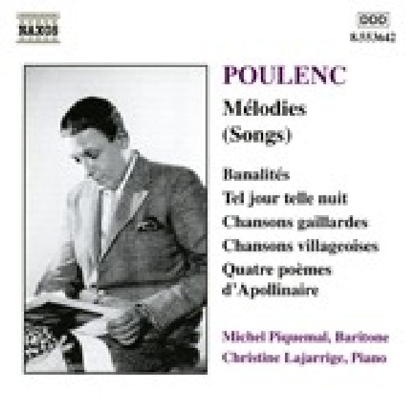 F. Poulenc - Melodies (Michel Piquemal/Christine Lajarrige CD)