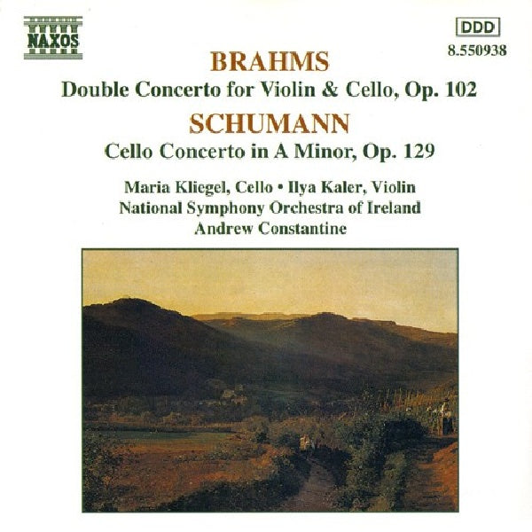 Brahms/schumann - Concert for violin/cello (-Violin:Ilya Kaler/Cello:Maria Kliegel CD)