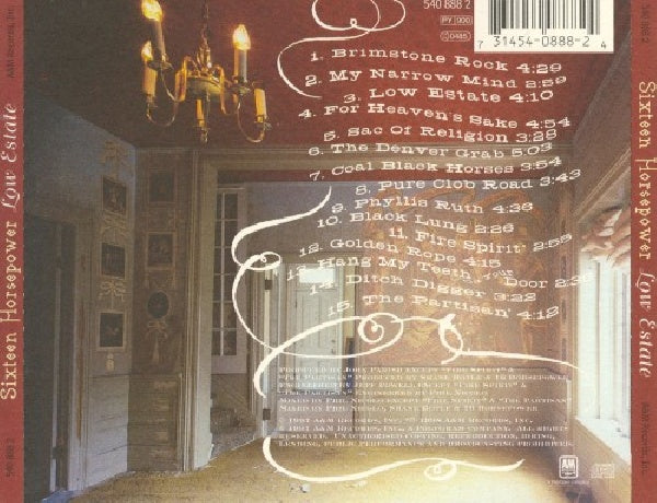 Sixteen Horsepower - Low estate (Incl. 3 Bonus Tracks CD)