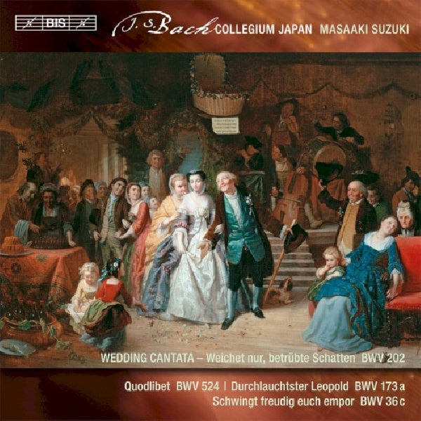 Johann Sebastian Bach - Secular cantatas vol.3 (Bach Collegium Japan CD)