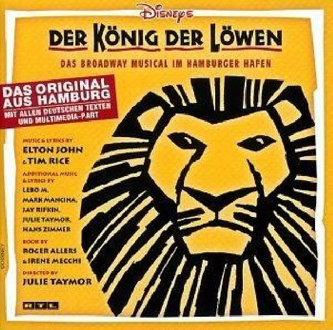 Various - Der könig der löwen (Das Broadway Musical Im Hamburger Hafen CD)