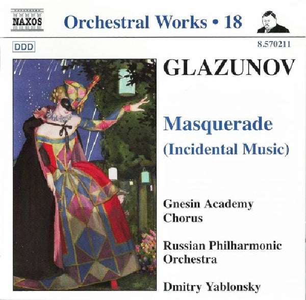Alexander Glazunov - Orchestral works vol.18 (Russian P.O./Yablonsky CD)