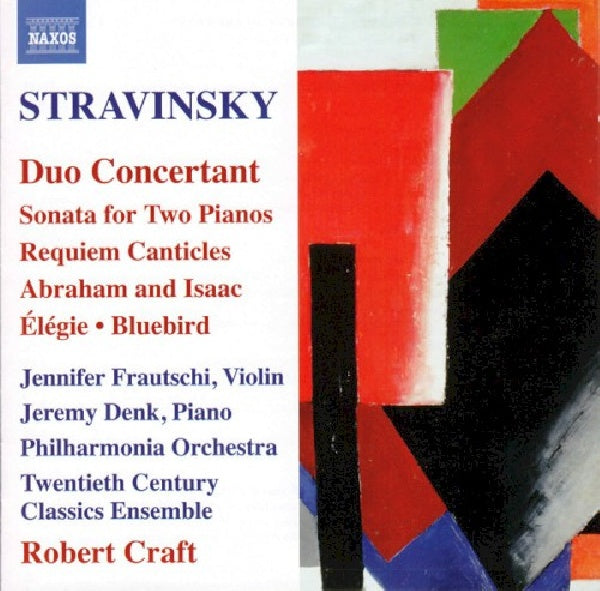 I. Stravinsky - Duo concertante/duo piano sonata/requiem canticles (20th Century Classics/R.Craft CD)