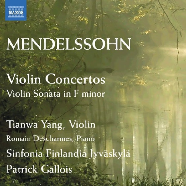 Tianwa Yang - Mendelssohn violin concertos (CD)
