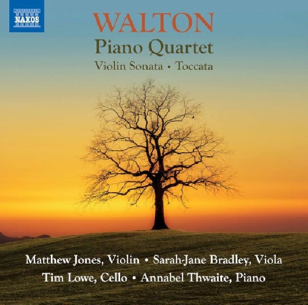 W. Walton - Piano quartet/violin sonata/toccata (Matthew Jones/Sarah-Jane Bradley/Tim Lowe A.O. CD)