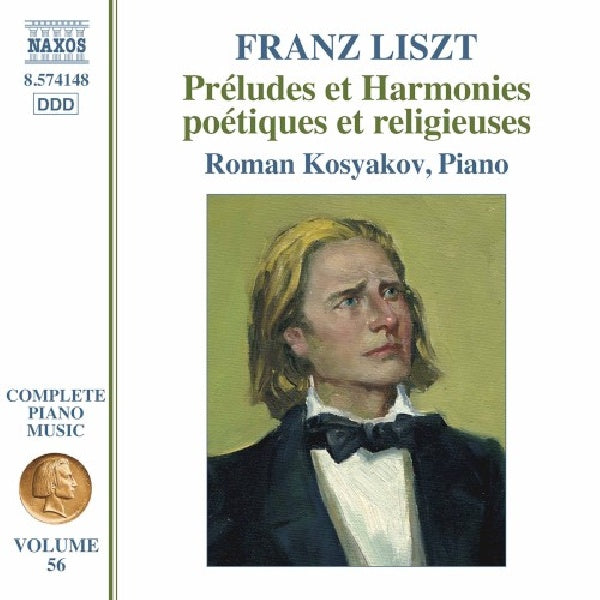 Roman Kosyakov - Liszt: complete piano music vol.56 - preludes (CD)