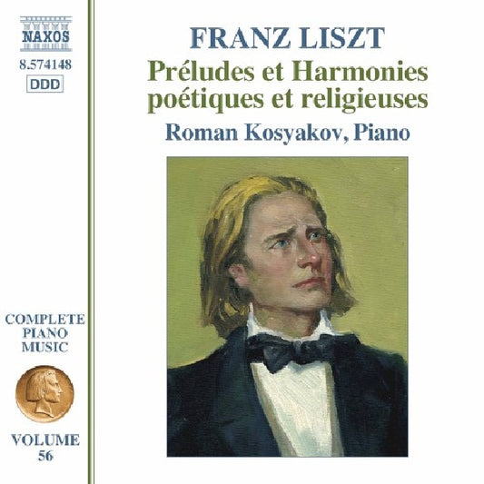 Roman Kosyakov - Liszt: complete piano music vol.56 - preludes (CD)