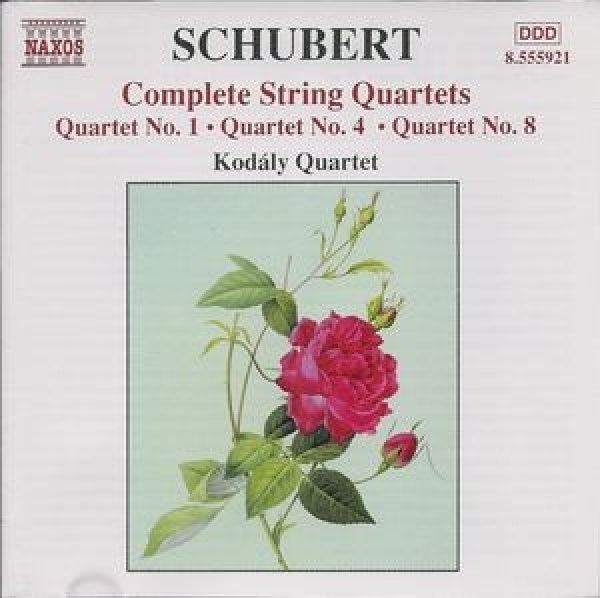 Franz Schubert - String quartets 4 (Kodaly Quartet CD)