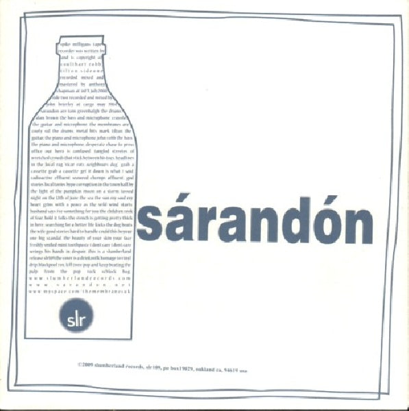 Sarandon - Spike milligan's tape recorder (7-inch single)