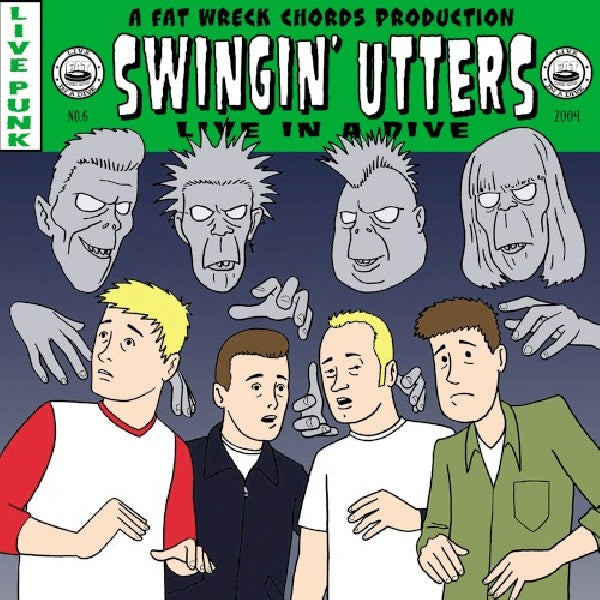 Swingin' Utters - Live in a dive (Booklet Contains Comic Featuring the Band CD)