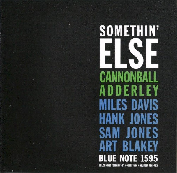 Cannonball Adderley - Somethin' else (Hybrid Stereo Sacd, Super Audio CD CD)