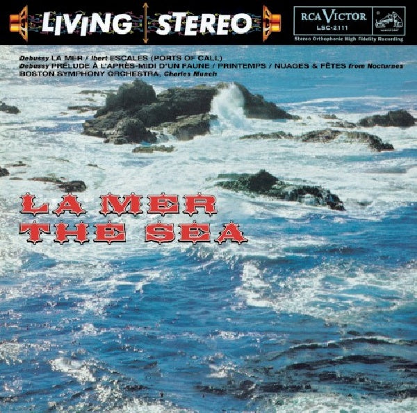 Debussy/ibert - La mer/port of call (Munch, Boston Symphony Orchestra / 200gr., High Quality LP)