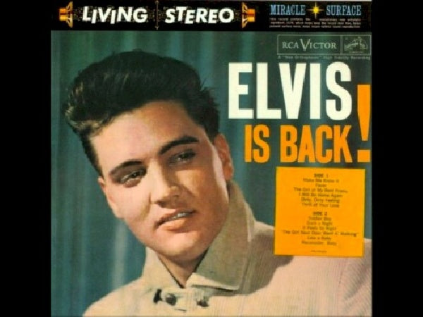 Elvis Presley - Elvis is back (180gr., High Quality, Gatefold Sleeve LP)