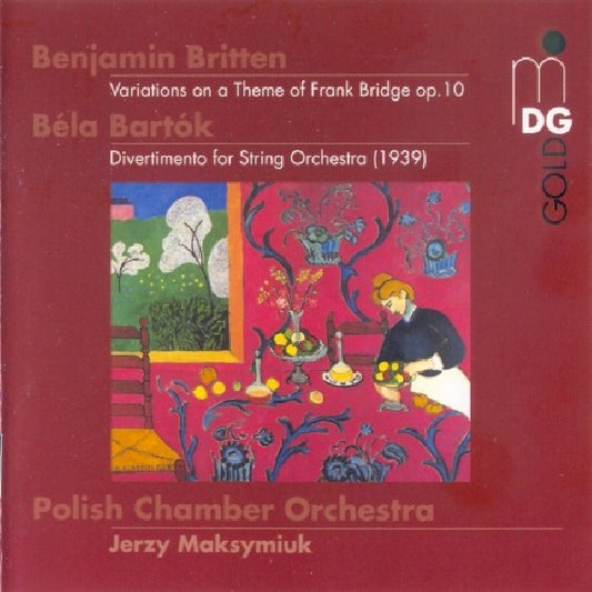 Polish Chamber Orchestra / Jerzy Maksymiuk - Orchestral works (Works Bela Bartok - Benjamin Britten CD)