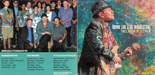 Ronnie Earl & The Broadcasters - Luckiest man (6 Panel Digipack, Digipak CD)