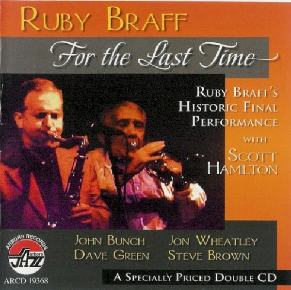 Ruby Braff - For the last time (CD)