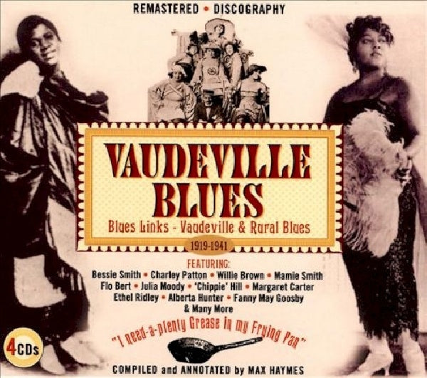 V/A (Various Artists) - Vaudeville blues 1919-41 (Compiled By Max Haymes/Remastered Recordings CD)