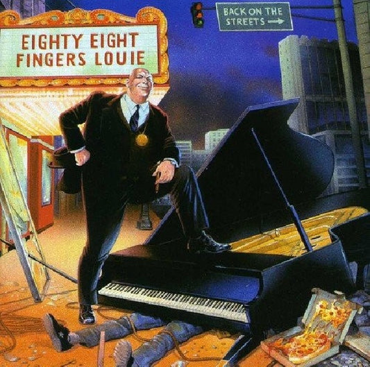 Eighty-eight Fingers Louie - Back on the streets (CD)