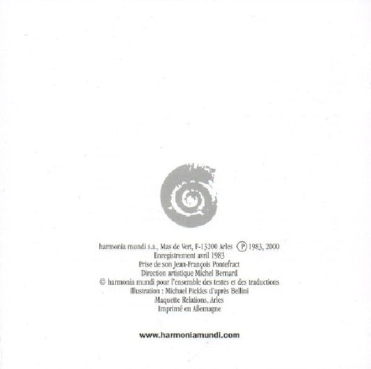 G.b. Pergolesi - Stabat mater -digi- (W/S.Hennig, R.Jacobs, Concerto Vocale CD)