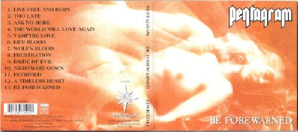Pentagram - Be forewarned (CD)