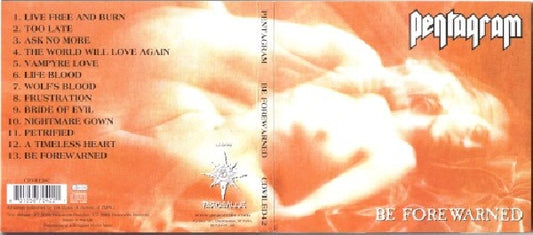 Pentagram - Be forewarned (CD)