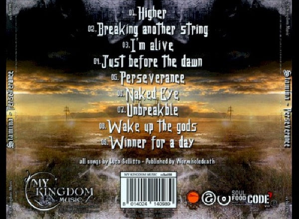 Stam1na - Perseverance (Ffo Royal Hunt/Symphony X/Yngwie J. Malmsteen/A.O. CD)