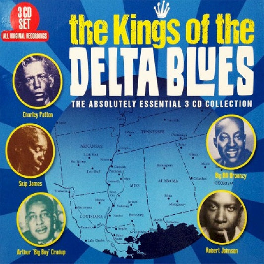 V/A (Various Artists) - Kings of the delta blues (W/ Robert Johnson, Skip James, Charley Patton A.O. CD)