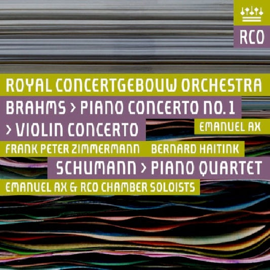 Brahms/schumann - Piano & violin concerto (Royal Concertgebouw Orchestra/Haitink/Ax/Zimmermann, Super Audio CD CD)