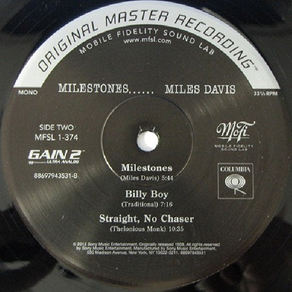 Davis, Miles - Milestones (180g, High Quality LP)